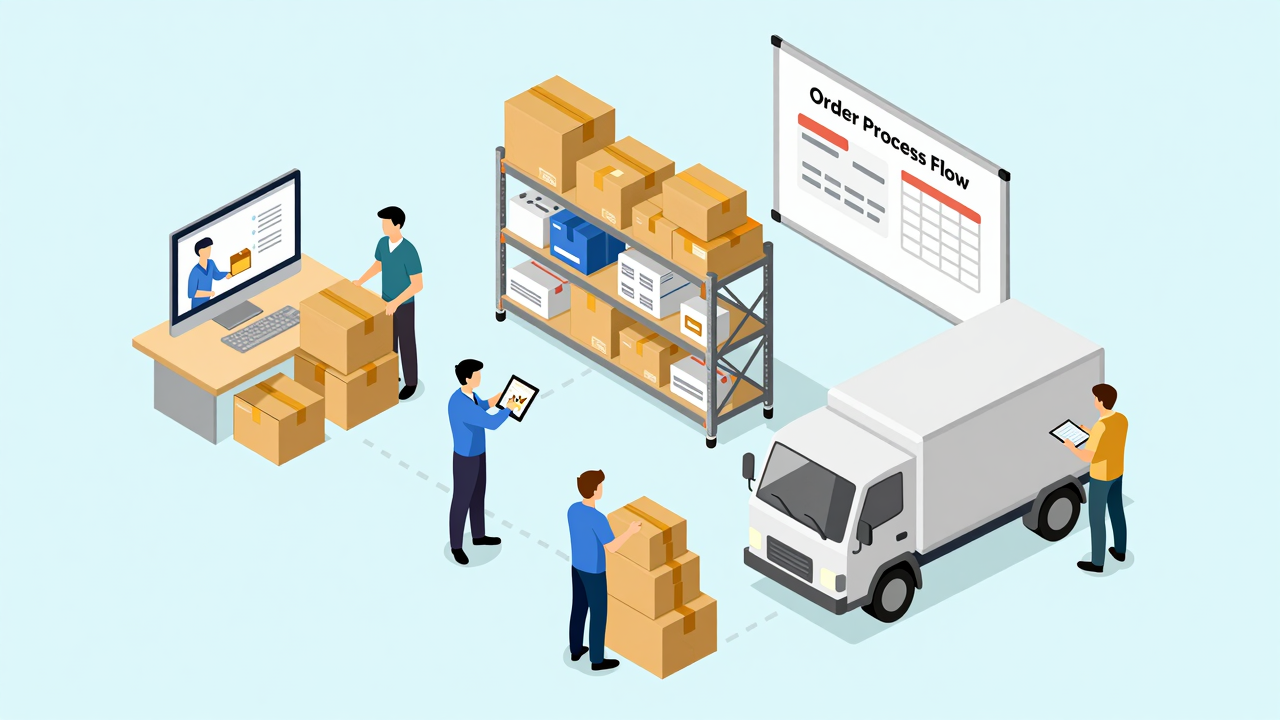 Step-by-Step Breakdown of the Order Management Process