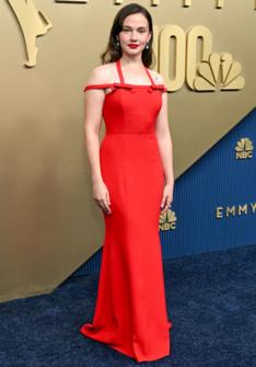 Cailee Spaeny at the 78th Emmy Awards held at Peacock Theater on September 14, 2026 in Los Angeles, California.