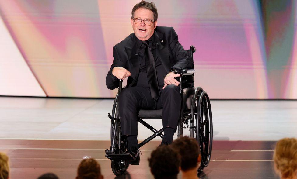 Michael J. Fox at the 78th Emmy Awards held at Peacock Theater on September 14, 2026 in Los Angeles, California