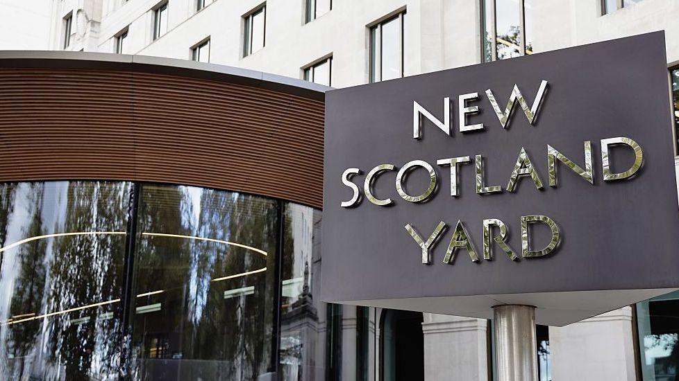 A general view of the outside of New Scotland Yard.