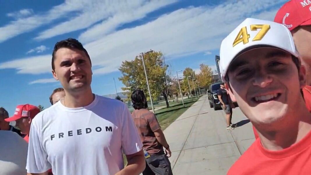 They lost their jobs after posting about Charlie Kirk, but some have no regrets Charlie Kirk poses for a selfie with Jeb Jacobi