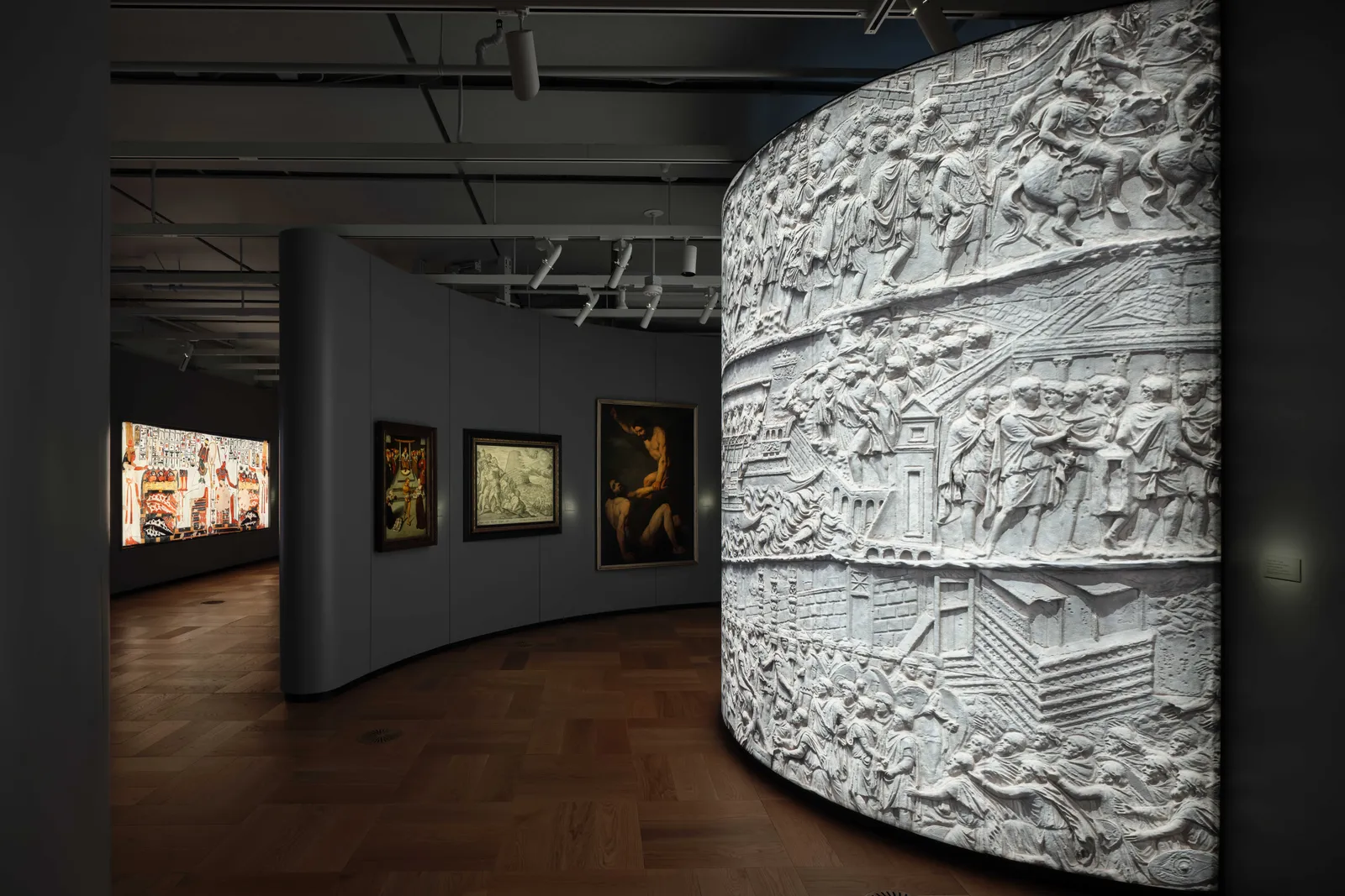 Image may contain Indoors Architecture Building Museum Person and Art