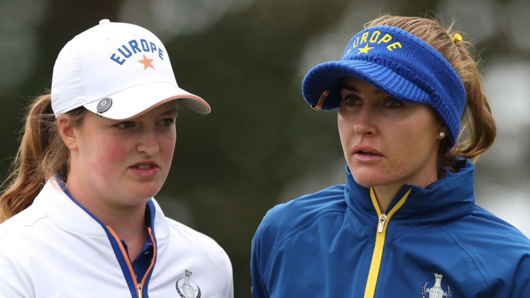 Was Hull & Woad pairing right call as Europe & US end level with singles to play? Lottie Woad & Charley Hull