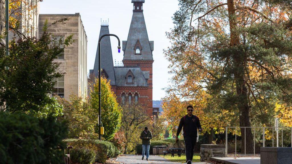 A photo of Cornell University campus