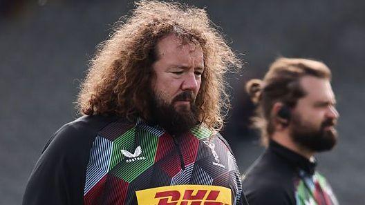 Adam Jones in Harlequins kit