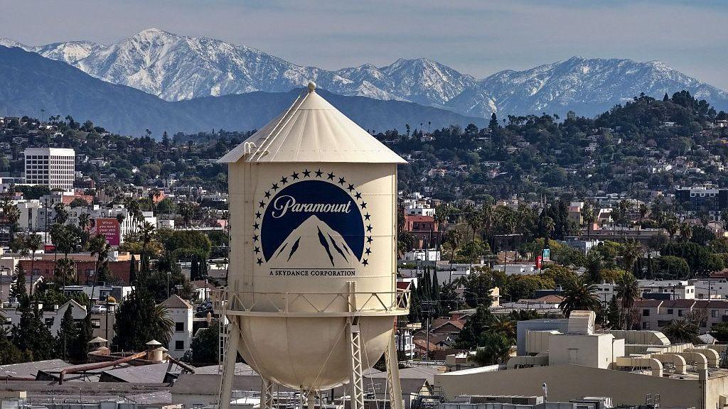 Paramount Studios in Los Angeles, California.