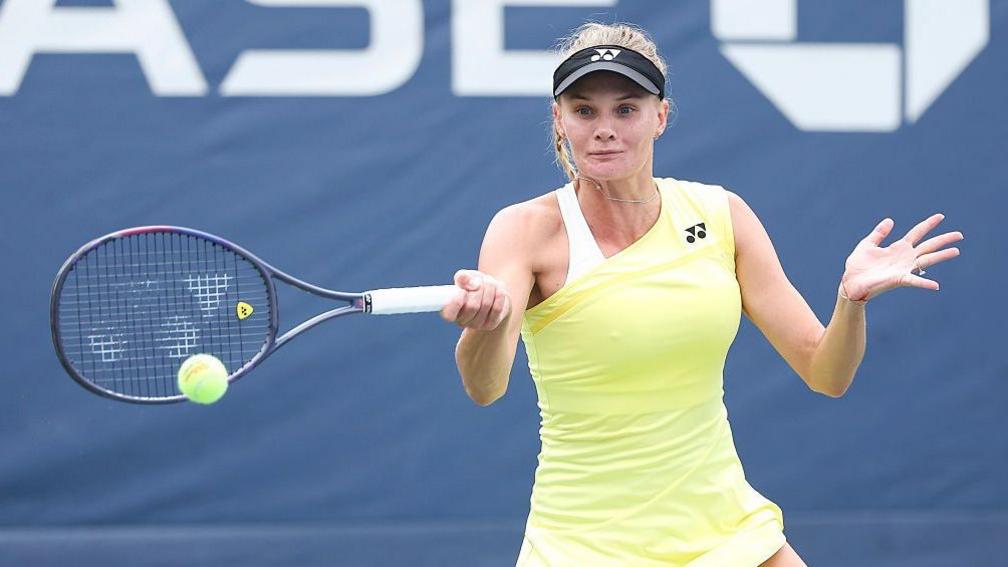 Ukrainian tennis player Dayana Yastremska competes at the US Open 2026 in New York. Photo: 30 August 2026.