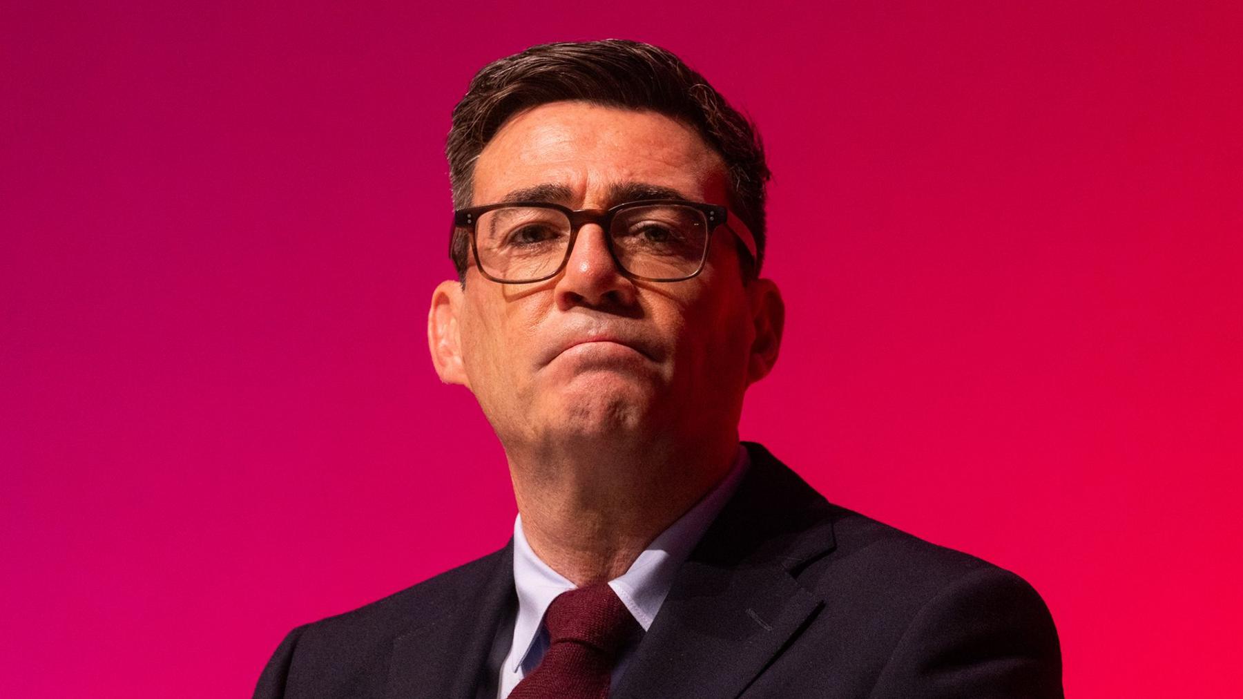 Andy Burnham at Labour conference