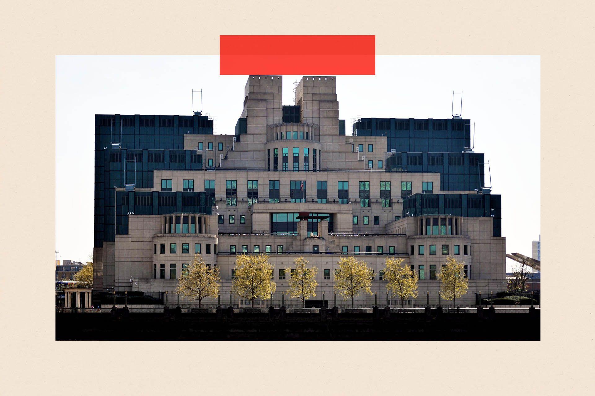 The headquarters of the UK's Secret Intelligence Service, known as MI6