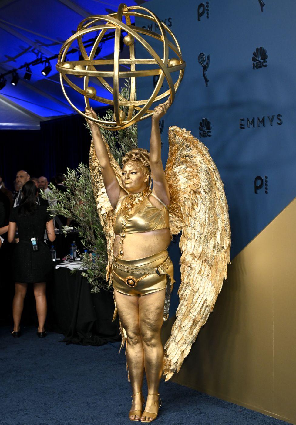 Megan Stalter at the 78th Emmy Awards held at Peacock Theater on September 14, 2026 in Los Angeles, California