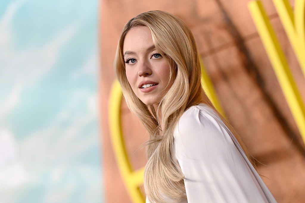 Sydney Sweeney at the premiere of Euphoria