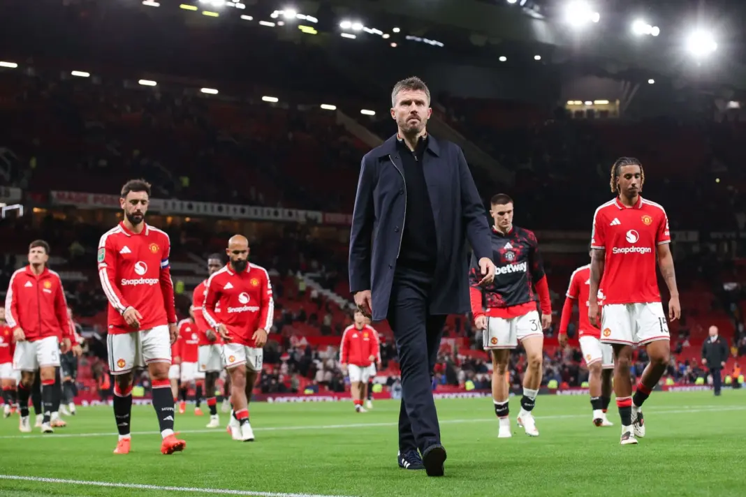 Michael Carrick takes blame on himself as Manchester United throw away a 2-goal advantage in EFL Cup loss to Brighton Michael Carrick takes blame on himself as Manchester United throw away a 2-goal advantage in EFL Cup loss to Brighton