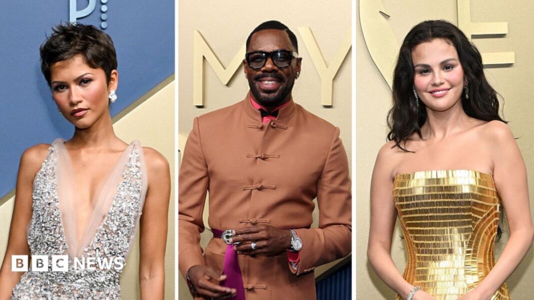 Watch: Selena Gomez, Zendaya and other stars light up Emmys red carpet Watch: Selena Gomez, Zendaya and other stars light up Emmys red carpet