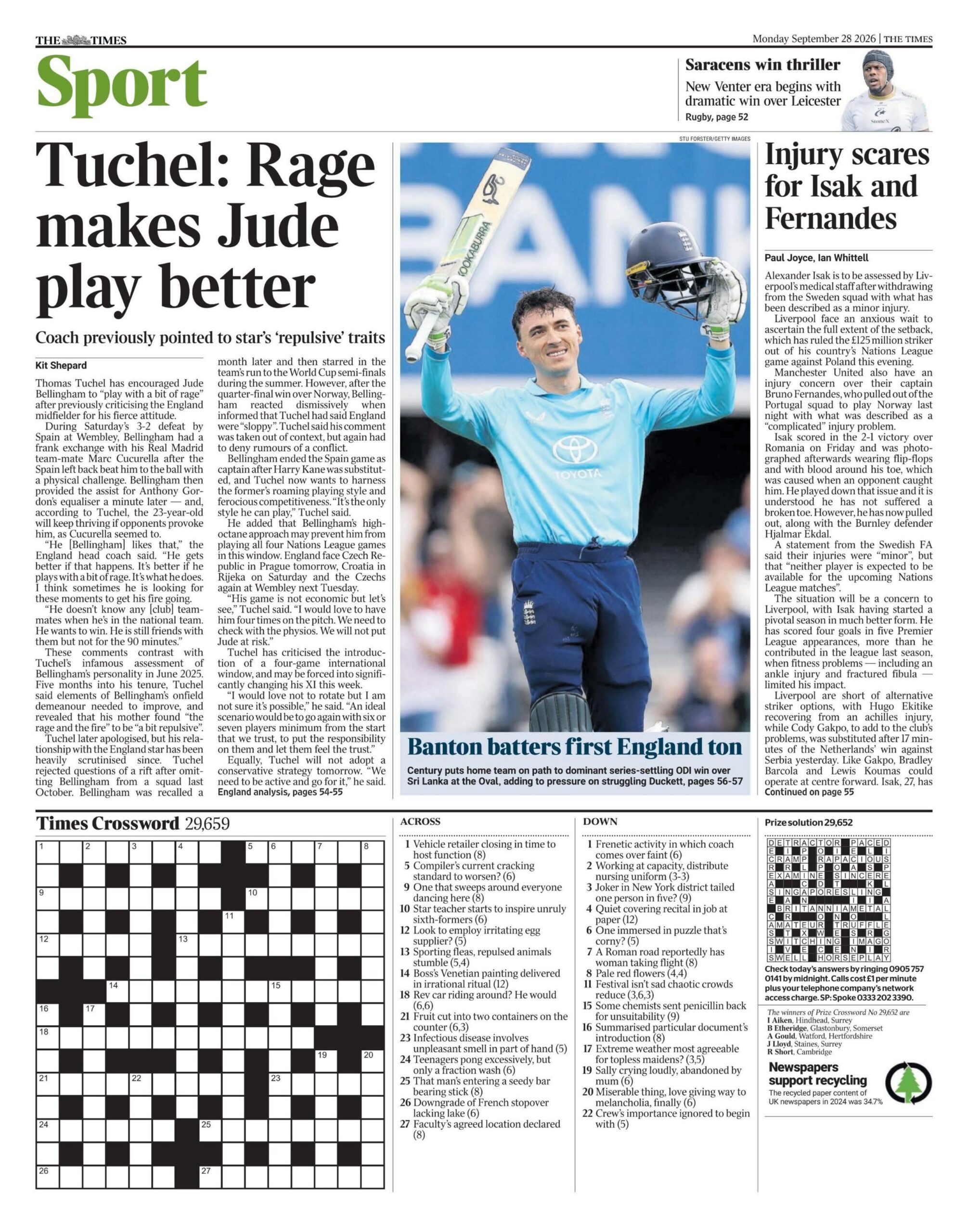 Times back page