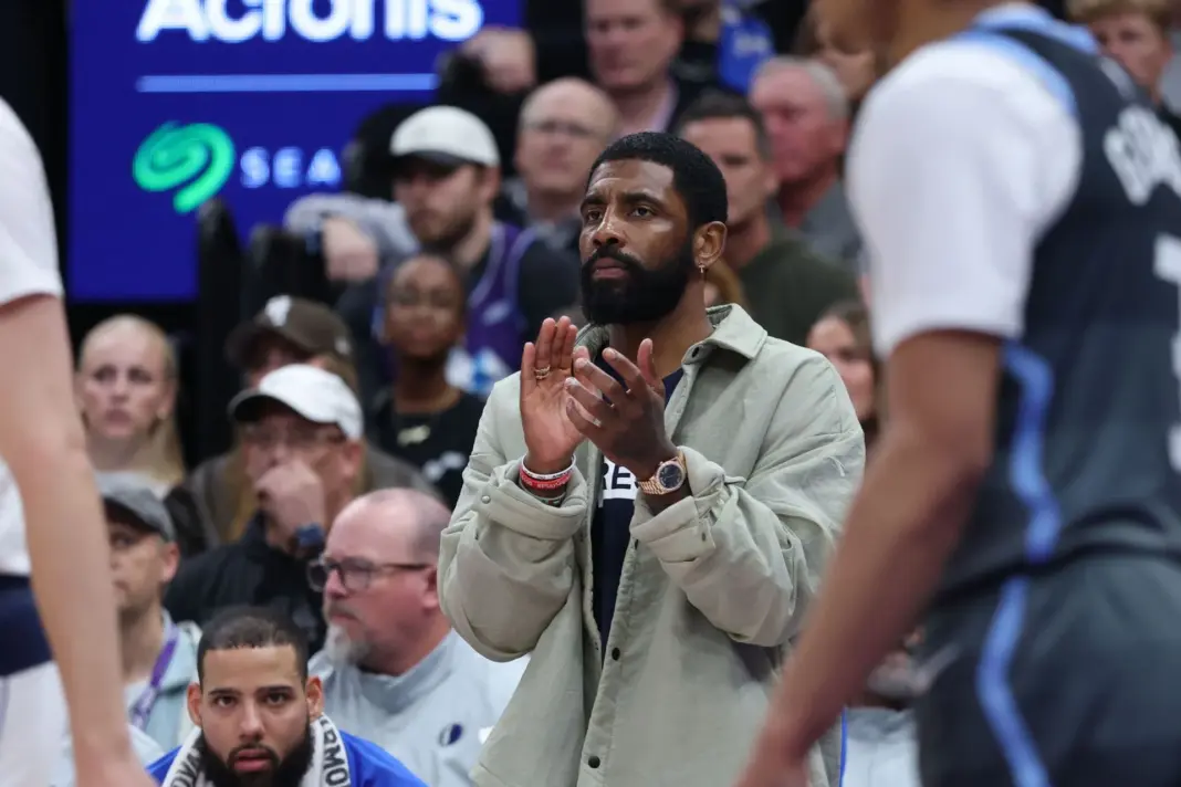 “Kyrie Irving Is a True Warrior for Justice”: Fans Hail NBA Star After He Offers to Pay Azeez Al-Shaair’s $11,492 NFL Fine for Honoring Hind Rajab “Kyrie Irving Is a True Warrior for Justice”: Fans Hail NBA Star After He Offers to Pay Azeez Al-Shaair’s $11,492 NFL Fine for Honoring Hind Rajab
