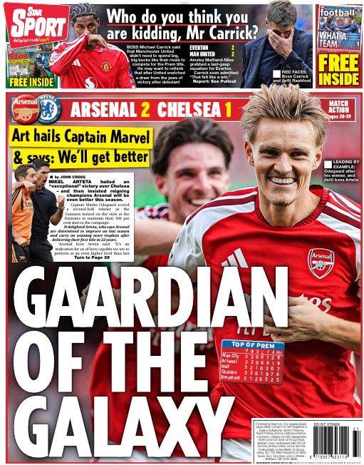 Daily Star back page