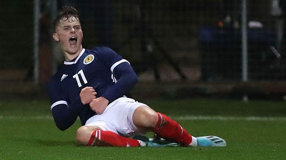 McPake scored the only goal against Germany for Billy Stark's Scotland Under-19s in October 2019