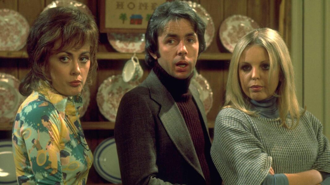 Man About the House star Richard O’Sullivan dies aged 82 Paula Wilcox, Richard O'Sullivan and Sally Thomsett as Chrissy, Robin and Jo in Man About The House, all with 70s clothes and haircuts