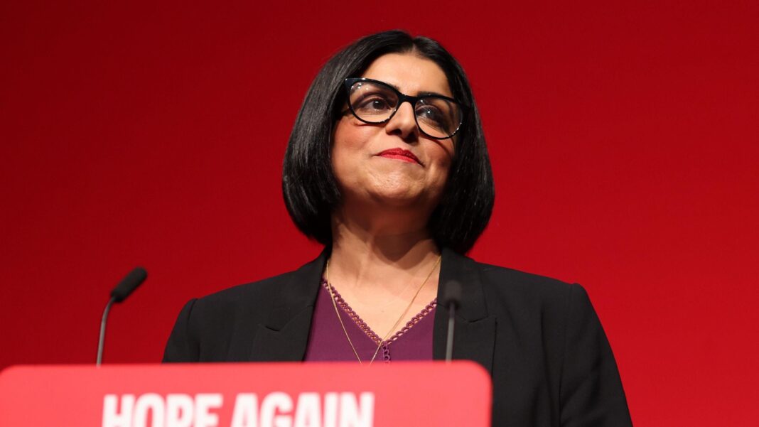 Mahmood signals rethink on migrants’ right to remain Shabana Mahmood addresses Labour's annual conference