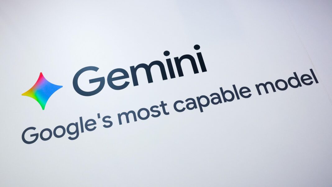 Google’s Gemini AI hacked three companies in security test The Gemini logo and a tagline that reads "Google's most capable model" are on a plain white background.