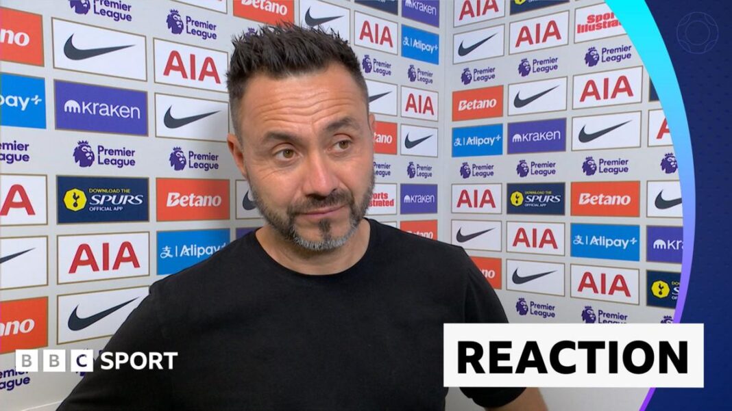Tottenham need ‘blood & fight’ not just to play better – de Zerbi image