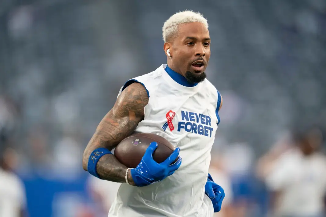 “Maturity of a 15 year old. This is so sad”: NFL fans rip “goofy” Odell Beckham Jr. for doing “corny” dance on the field before Giants-Cowboys game “Maturity of a 15 year old. This is so sad”: NFL fans rip “goofy” Odell Beckham Jr. for doing “corny” dance on the field before Giants-Cowboys game