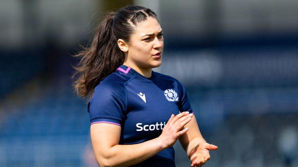 Rhea Clarke starts at scrum-half for Scotland