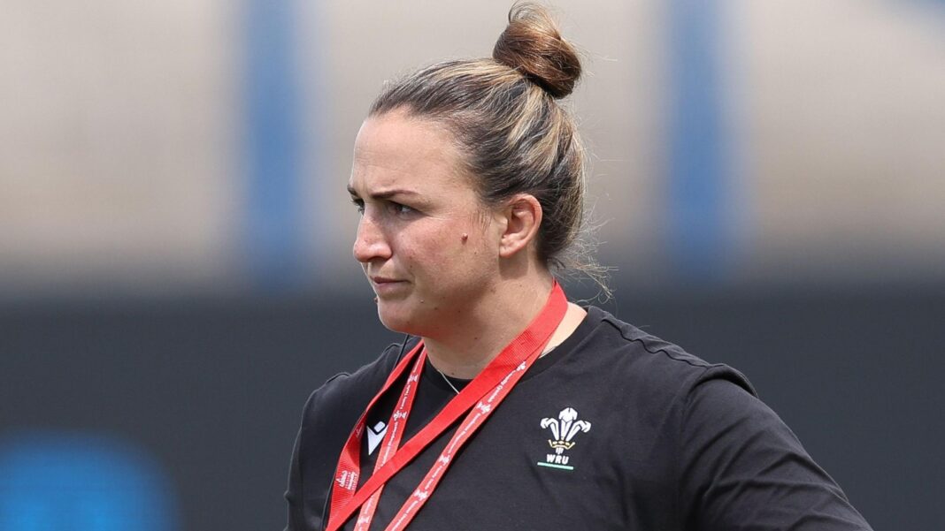 WRU appoints Lillicrap to new women’s role Siwan Lillicrap pictured during her time working as Wales women's under-18s head coach.