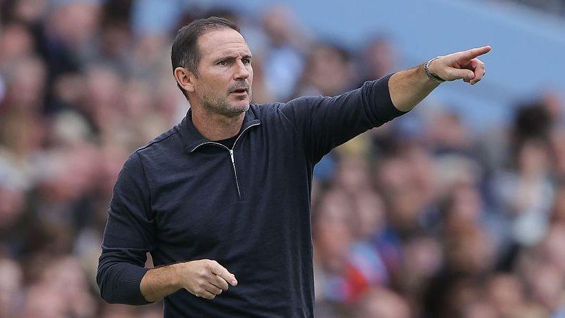 Coventry manager Frank Lampard shouting instructions to his players during a match
