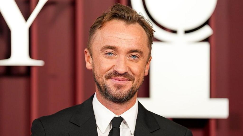 Tom Felton attends The 78th Annual Tony Awards Red Carpet at Radio City Music Hall on June 08, 2025 in New York City.