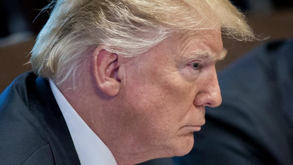 Image shows President Donald Trump