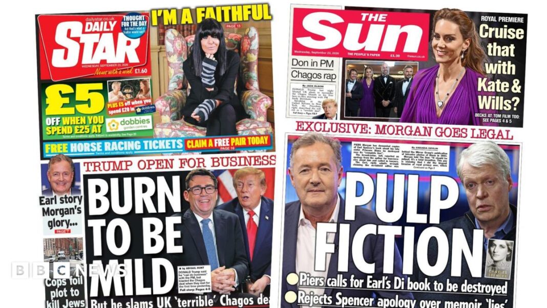 The Papers: ‘Burn to be mild’ and ‘Pulp fiction’ The Papers: ‘Burn to be mild’ and ‘Pulp fiction’