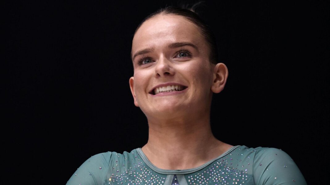 British gymnast Alice Kinsella smiling