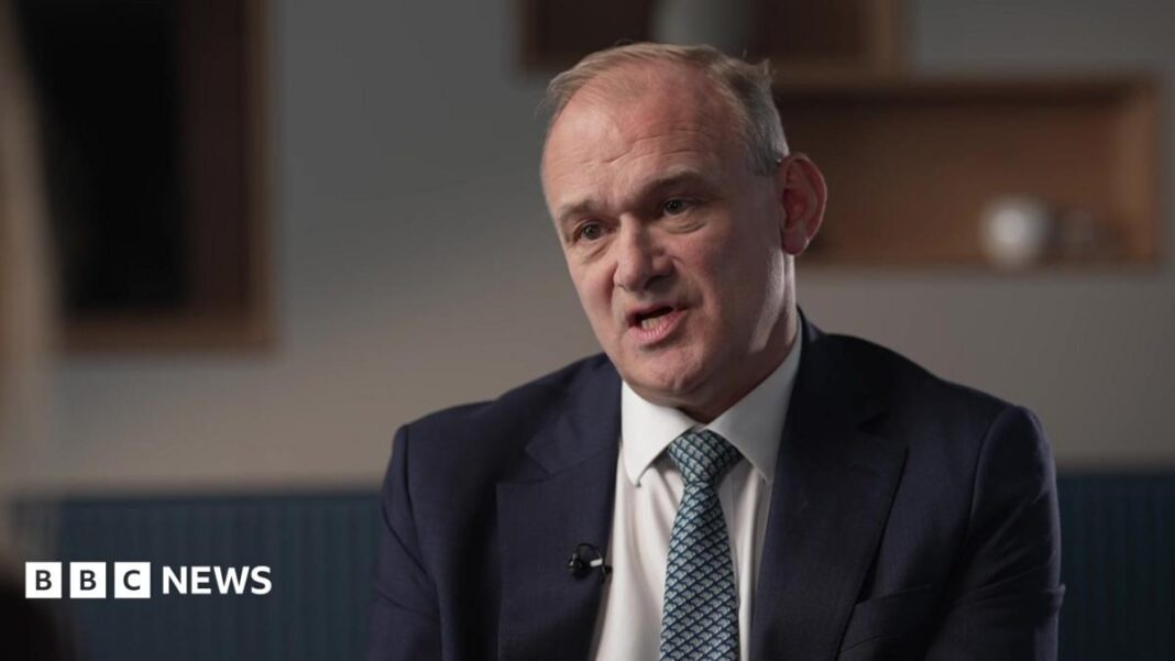 Ed Davey calls for immediate 10p cut to fuel duty Ed Davey calls for immediate 10p cut to fuel duty
