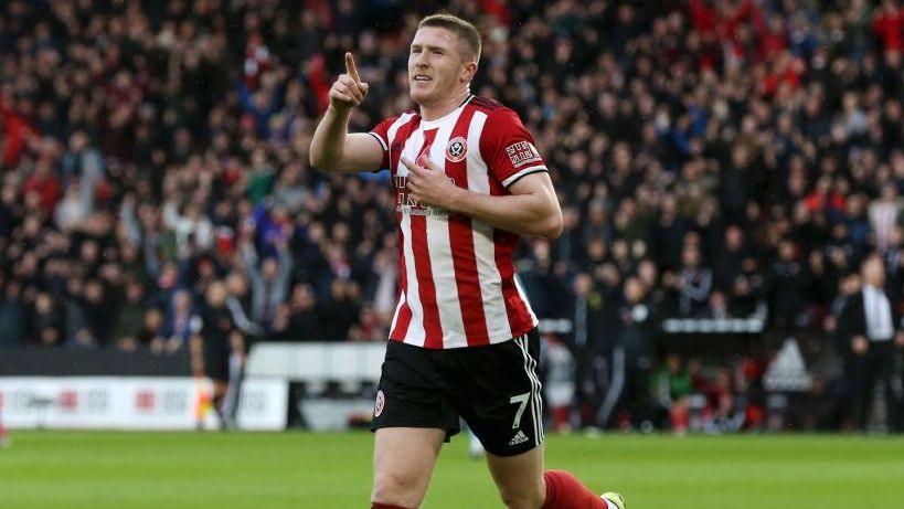 Lundstram celebrates