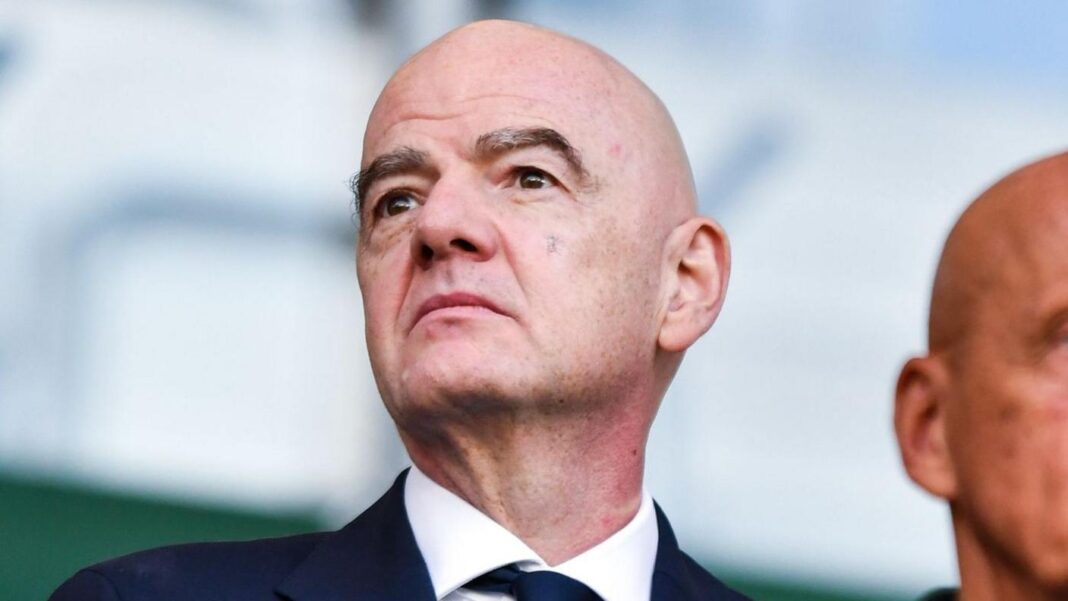Fifa president Gianni Infantino