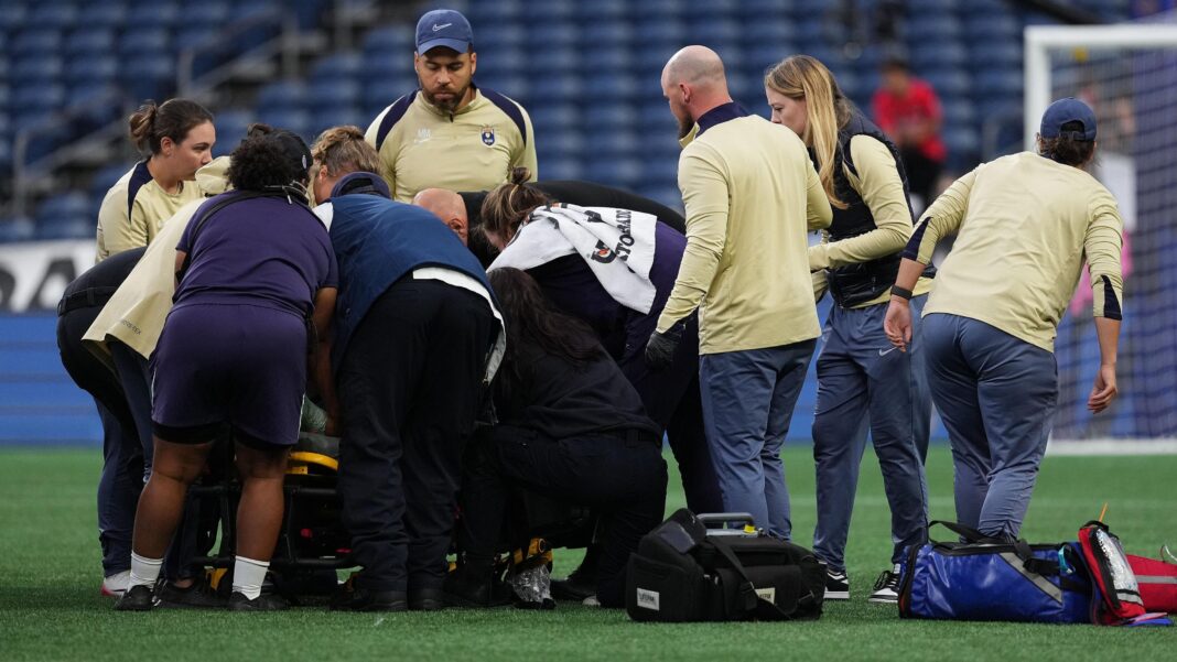 USA midfielder sues doctors after on-pitch heart attack Savannah DeMelo collapses