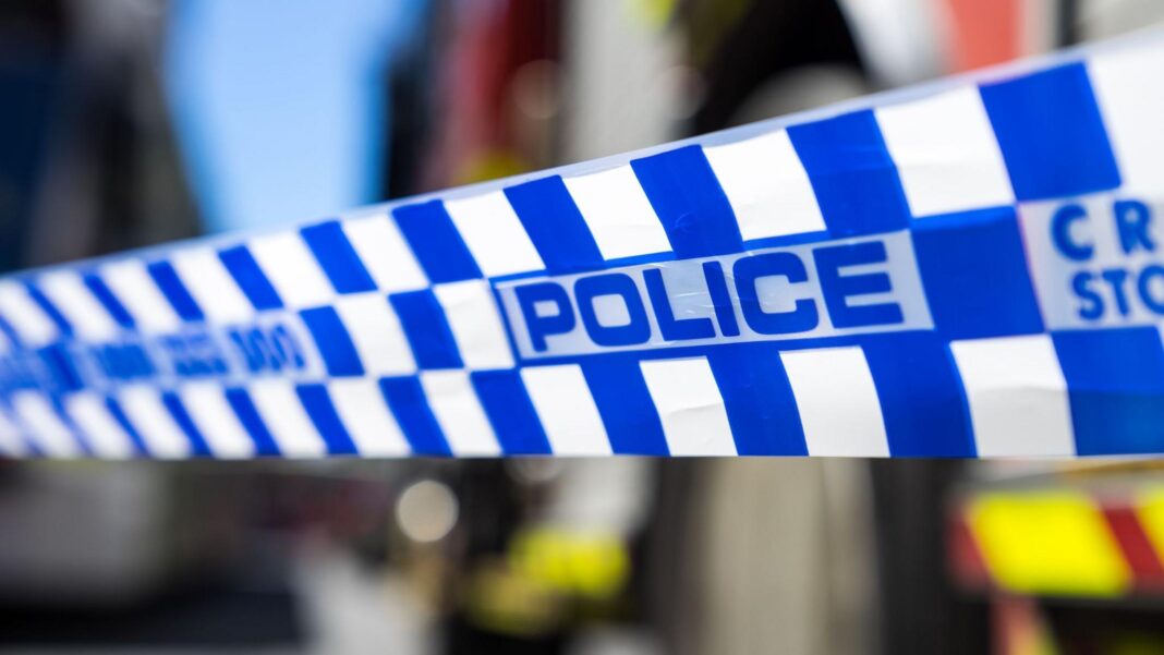 Sydney police investigate second possible mistaken identity killing in two days A blue and white checked police tape