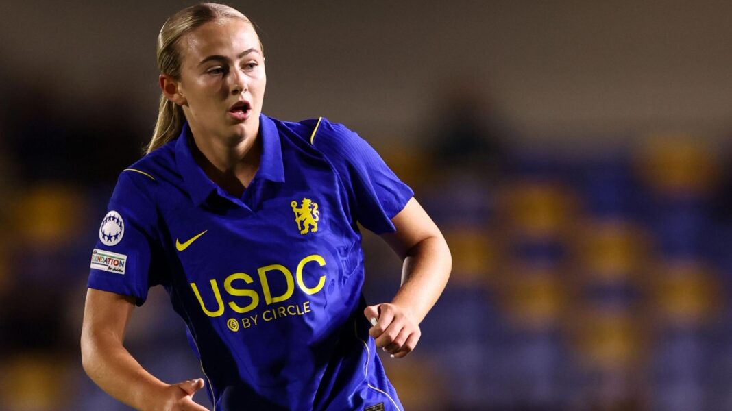 Could Potter be England’s next breakthrough star? Lexi Potter playing against Arsenal on Sunday