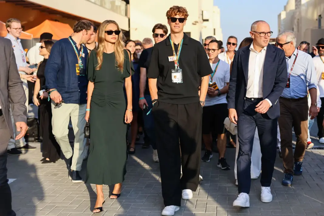 PICTURES: Jannik Sinner’s girlfriend Laila Hasanovic turns up the glamor in sparkling chevron-pattern top & skirt at Milan Fashion Week PICTURES: Jannik Sinner’s girlfriend Laila Hasanovic turns up the glamor in sparkling chevron-pattern top & skirt at Milan Fashion Week