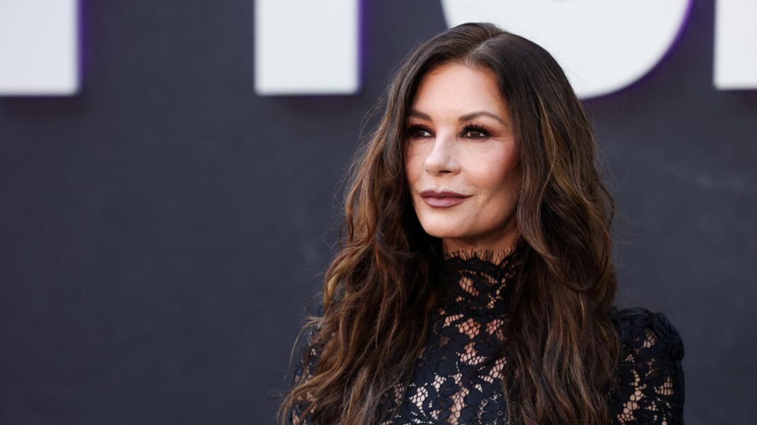 ‘Nepo baby is a horrific term,’ says Zeta-Jones Catherine Zeta-Jones attends a For Your Consideration event for the television series "Wednesday" in Los Angeles, November 2025. She wears a black dress with lace detailing and wears her long brown hair down.