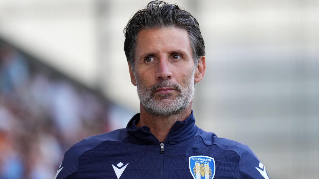 ‘Chaos’ – An EFL transfer deadline day like no other Danny Cowley, wearing a navy blue Colchester United tracksuit jacket, has a straight face