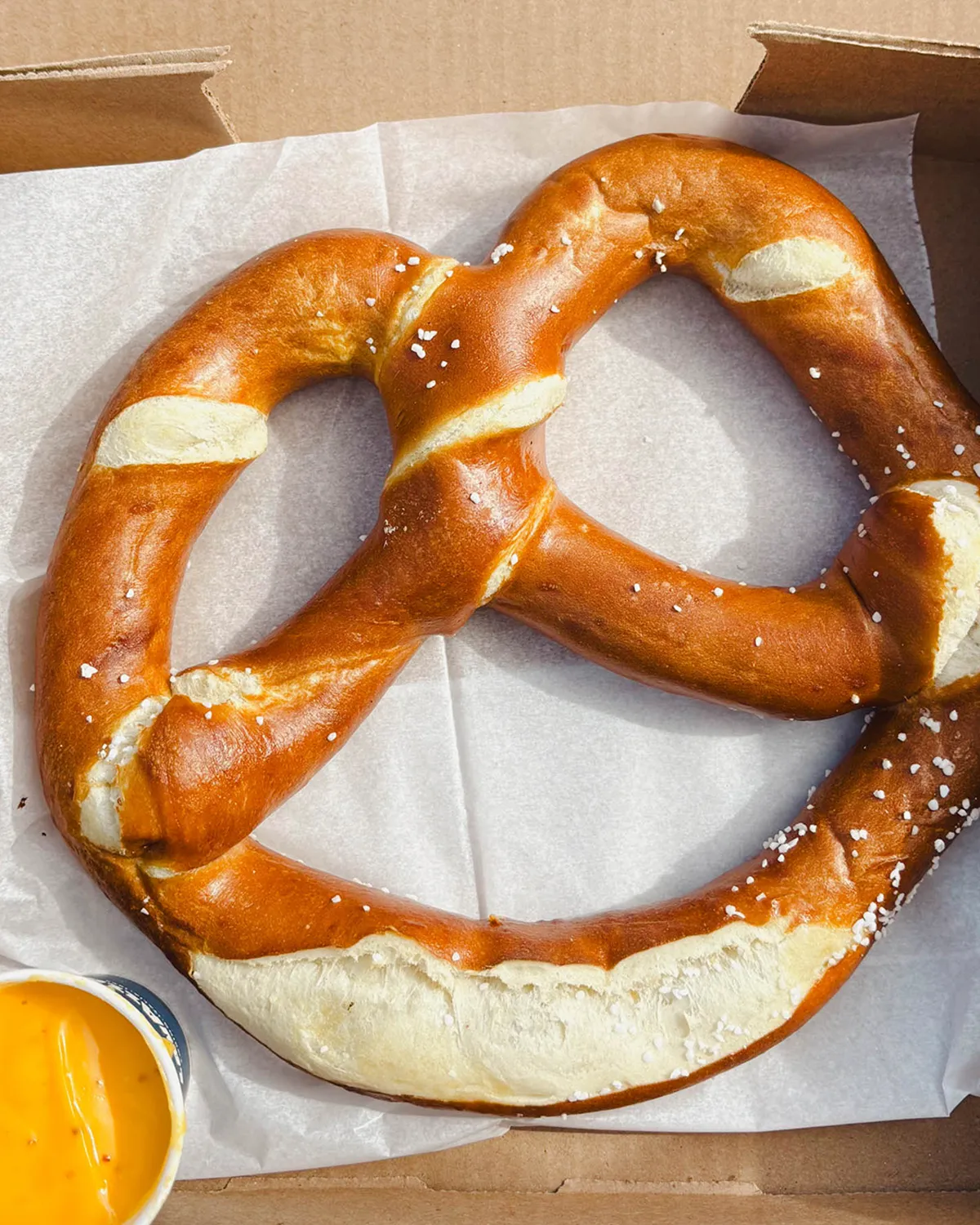 Image may contain Food Pretzel and Bread