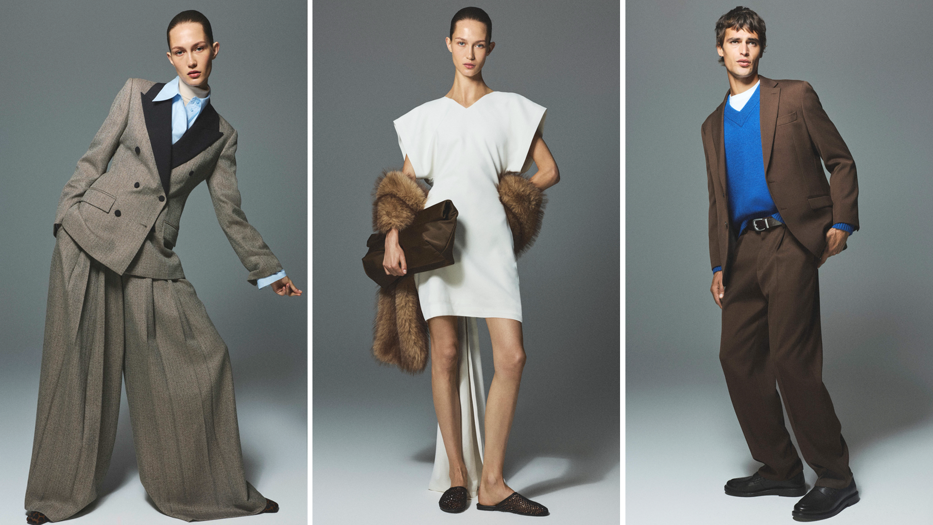 Womenswear and menswear collections