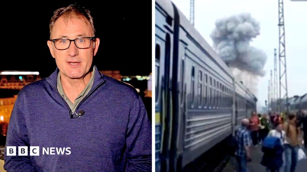 Watch: Why Russian strike on train could be sign of escalation image
