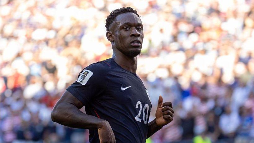Folarin Balogun playing for the United States