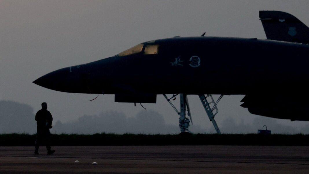 RAF Fairford incident involves ‘foreign actor’, says Rubio A member of ground crew works next to a B‑1B Lancer military aircraft at RAF Fairford airbase