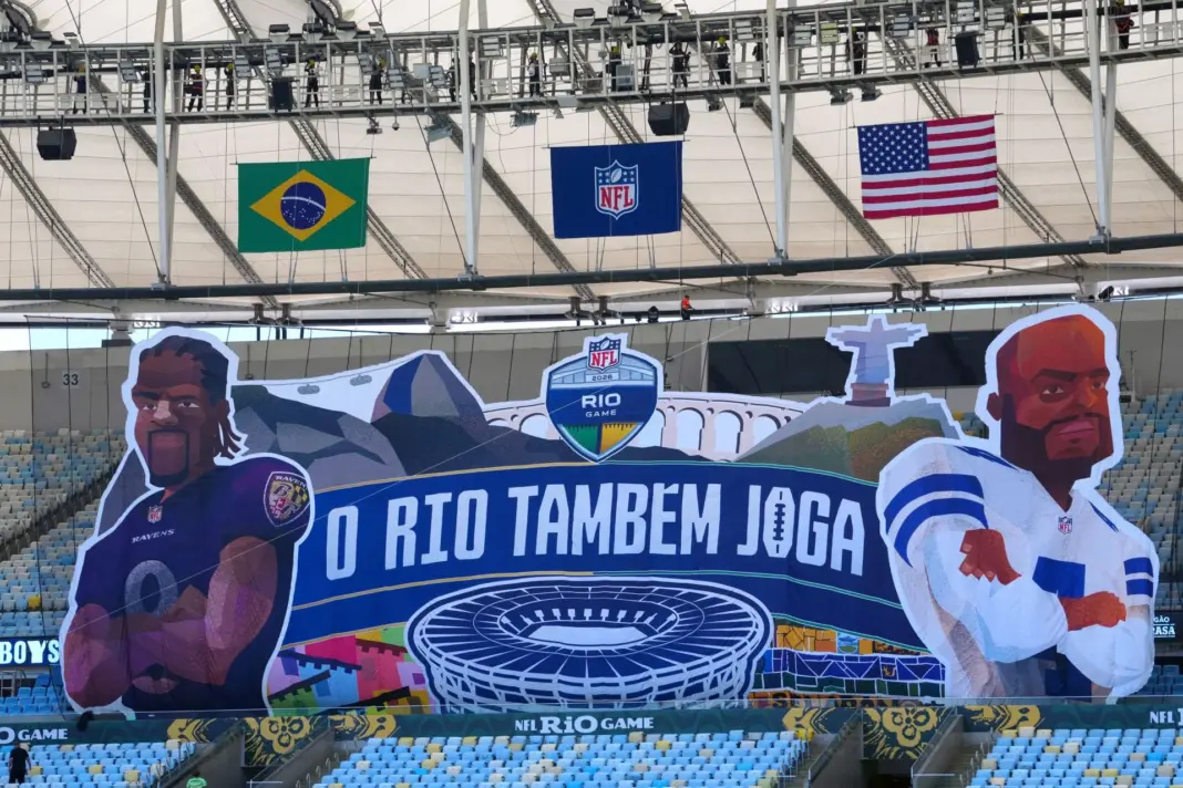 “Any player who gets injured on that field is gonna sue”: Jason Whitlock claims Cowboys-Ravens game in Brazil will get called off amid poor conditions “Any player who gets injured on that field is gonna sue”: Jason Whitlock claims Cowboys-Ravens game in Brazil will get called off amid poor conditions