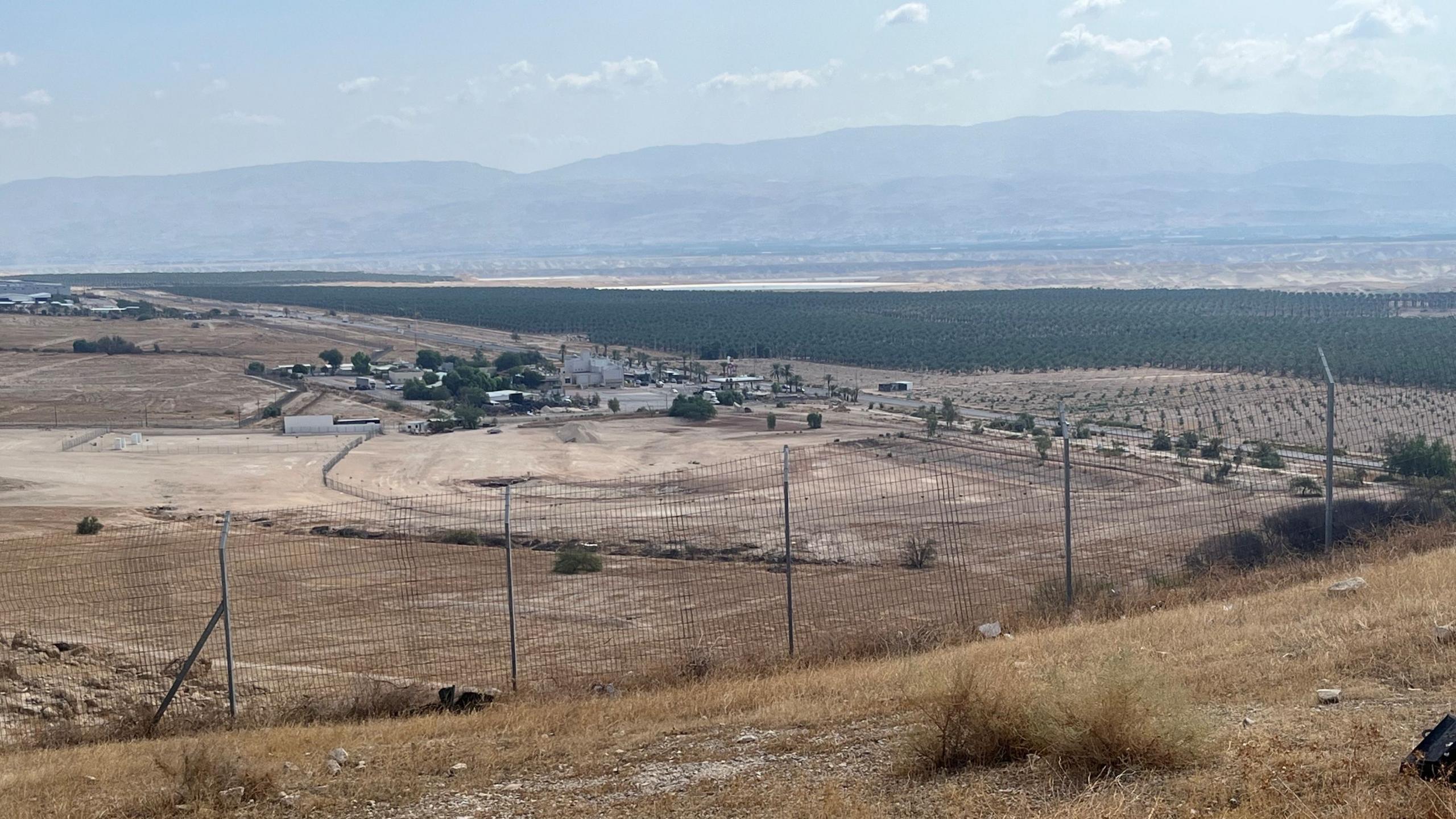 A view of the Jordan Valley, in the Israeli-occupied West Bank