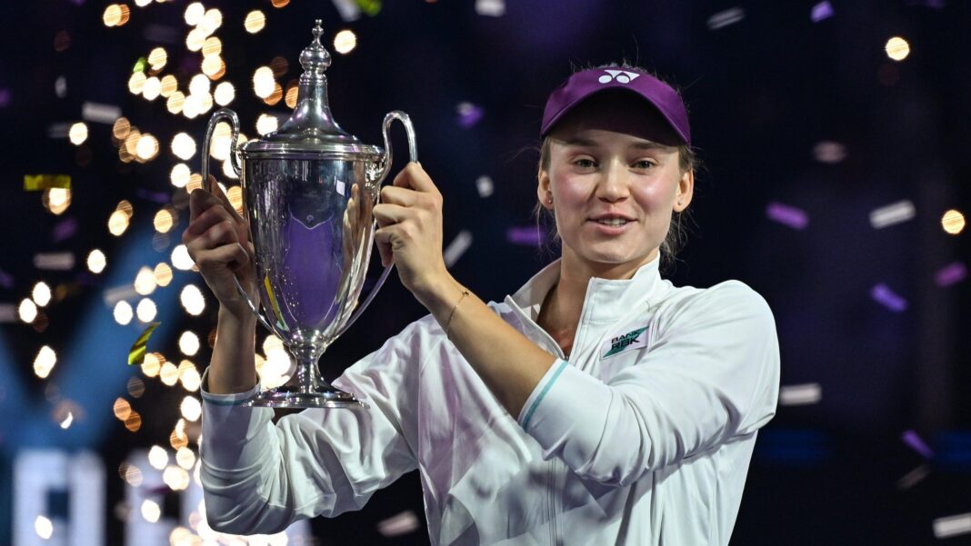 Charlotte to host WTA Finals from 2027 Elena Rybakina holds up the 2025 WTA Finals trophy